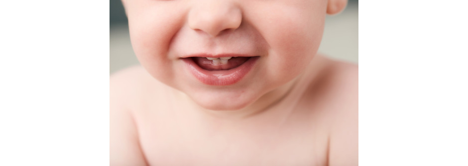A primeira dentição causa febre no bebê?
