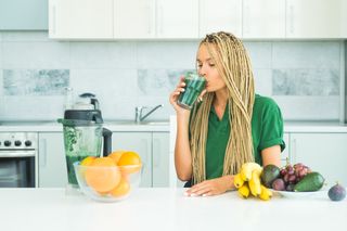 Spirulina em pó e em comprimido