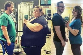 Após promessa de ano novo, casal emagrece 178 quilos - foto: Divulgação/Instagram 