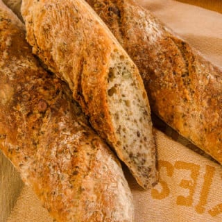 Pão com sementes de chia na massa - Foto: Getty Images