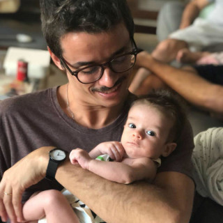 Felipe e seu filho Martin