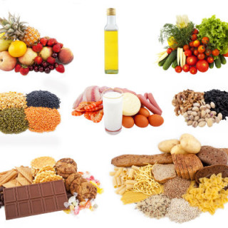 Alimentos divididos pelos grupos nutricionais - Foto: Getty Images