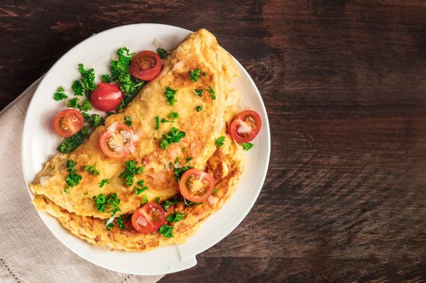 omelete saudável