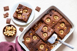 Brownie com banana- Foto: Shutterstock