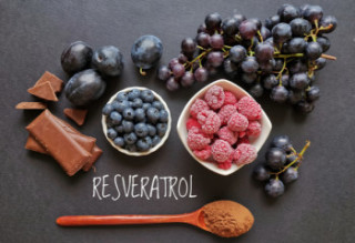 Alimentos com resveratrol.
