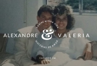 Alexandre e Valéria têm 28 anos de casados e celebram as Bodas de Hematita - Foto: Acervo pessoal