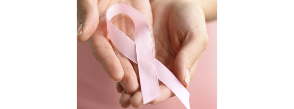 laço rosa do câncer de mama