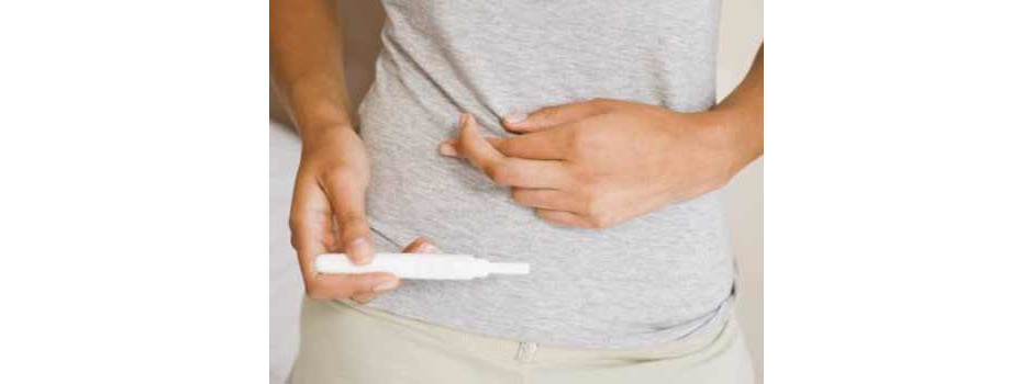 Teste de gravidez domiciliar
