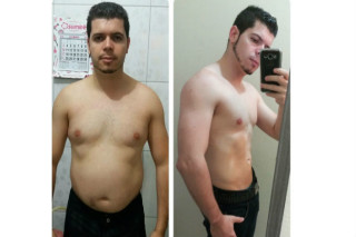 Rafael Almeida emagreceu 12 kg com reeducação alimentar e exercícios - foto: divulgação/instagram