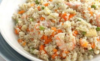 Quinoa com legumes
