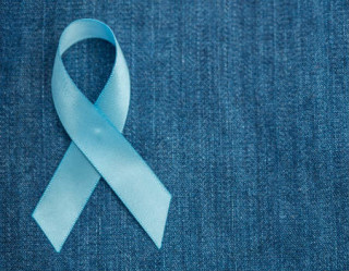 fita azul do câncer de próstata
