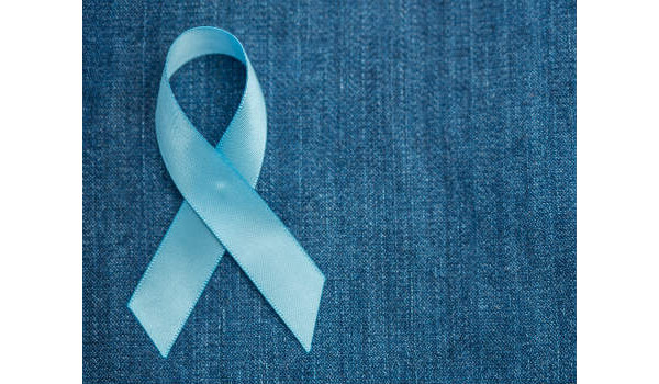 fita azul do câncer de próstata