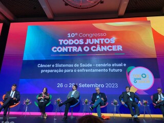 Abertura do Congresso Todos Juntos Contra o Câncer, que aconteceu em São Paulo, na terça-feira (26) | Foto: Divulgação/Reprodução