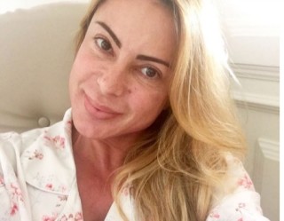 Marilene Saade recebe alta do hospital e se recupera em casa