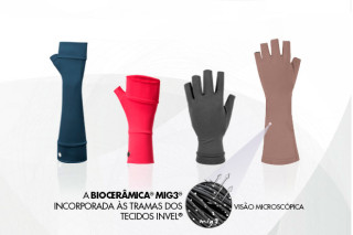 A Invel Actiive Glove tem o intuito de aliviar as dores nas mãos causadas por esforço repetitivo&nbsp;- Foto: Divulgação