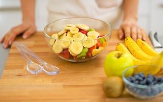 foto de frutas de bowl de salada de frutas