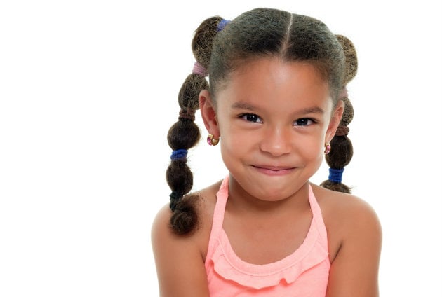 Penteado Infantil para escola com maria chiquinha 