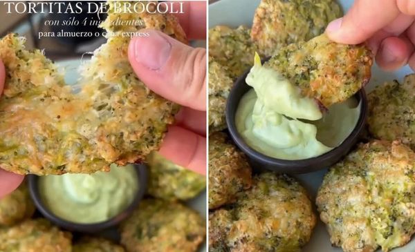 Mini tortinhas de brócolis