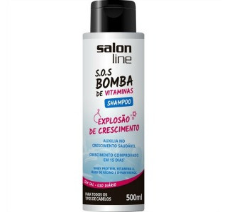 Shampoo Salon Line S.O.S Bomba de Vitaminas 500ml