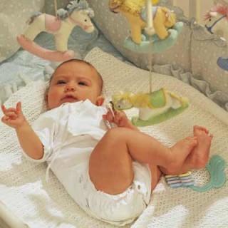 Bebê no berço - Foto Getty Images
