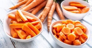 Cenoura é rica em vitamina A