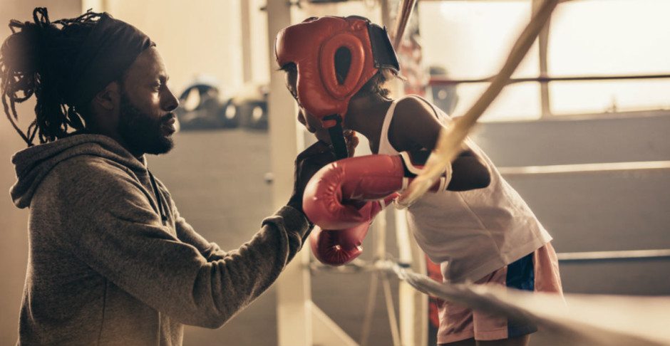 O boxe proporciona benefícios para corpo e mente. Foto: Jacob Lund / Shutterstock