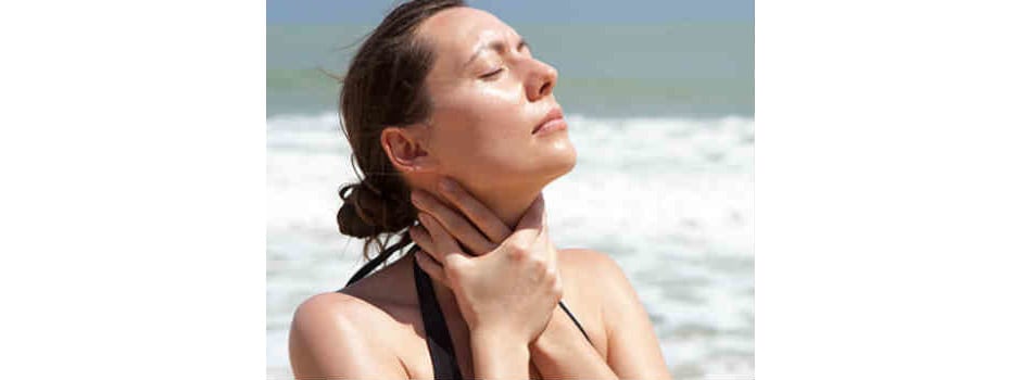 Dor de garganta também pode acontecer no verão