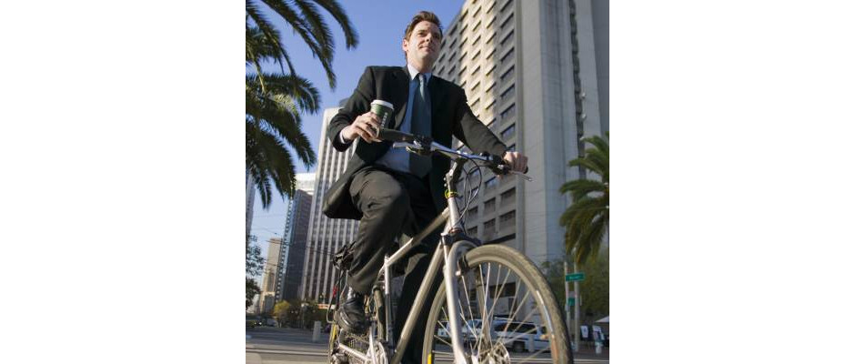 Homem com bicicleta