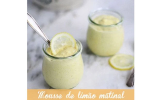 Mousse de limão matinal- Foto: Reprodução/ Instagram