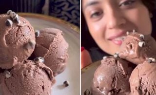 Sobremesa de chocolate