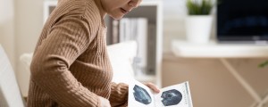 Dor abdominal é um dos sintomas de câncer no ovário - Foto: Shutterstock