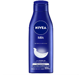 Loção Nivea Body Milk para Pele Extra-Seca 200ml