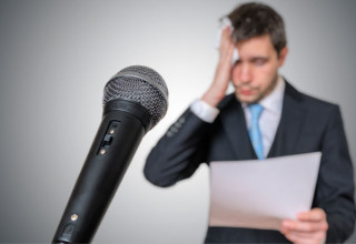 Medo de falar em público é uma das fobias mais comuns - Foto: Shutterstock
