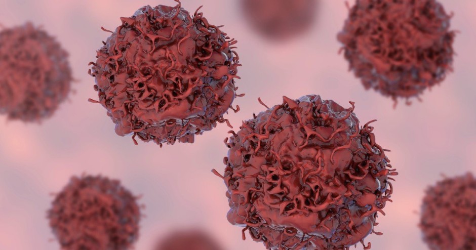 Células cancerígenas dentro de um organismo