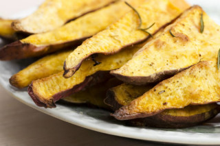 Chips de batata doce com limão - foto: Reprodução/Thinkstock 
