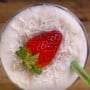 Milkshake funcional de coco