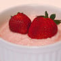 Frozen iogurte de morango