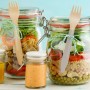 Salada no pote: veja 4 opções e como fazer