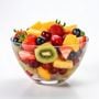 Salada de frutas e fibra