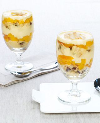 Pavê de panetone e frutas - Foto Getty Images