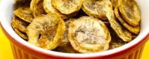 Chips de banana light: petisco perfeito para a dieta