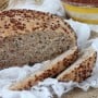 Pão de quinoa sem glúten
